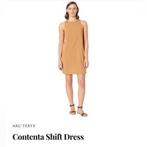 Arc’teryx Contenta Shift Dress – Khaki – Size Small